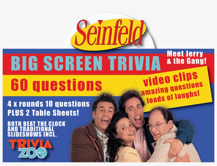 Meet Up With Jerry And The Gang - Seinfeld Season, transparent png