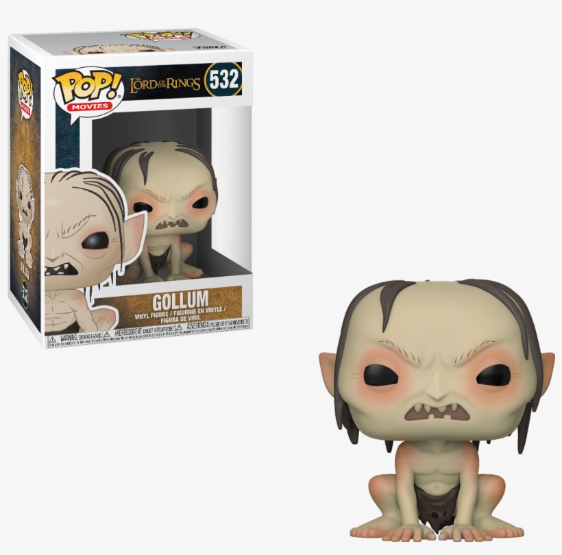 Funko Pop Movies - Pop Gollum, transparent png