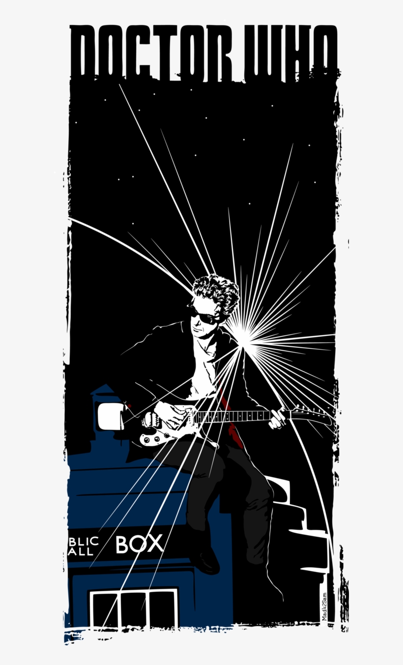 And His Guitar By Mad42sam - Doctor, transparent png