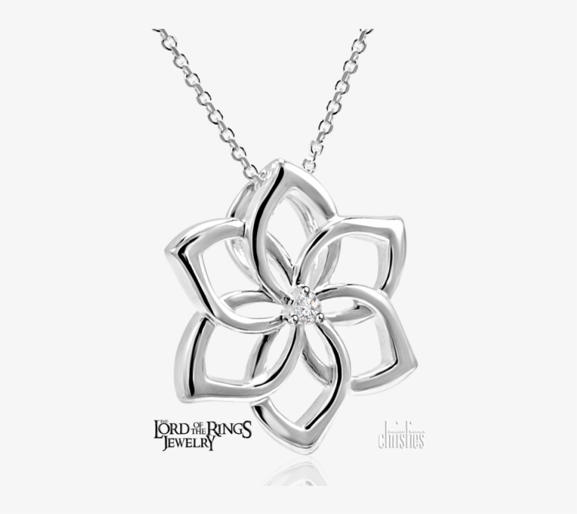 The Hobbit Galadriel Flower Pendant - Galadriel, transparent png