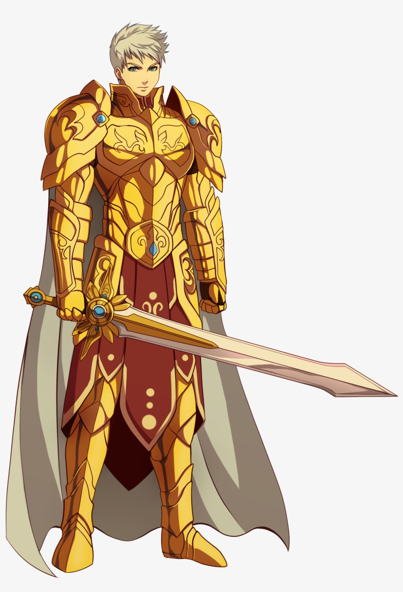 Paladino Rpg Anime Guerreiro Dourado Tormenta Fantasia - Saint Seiya Fanfic Character, transparent png