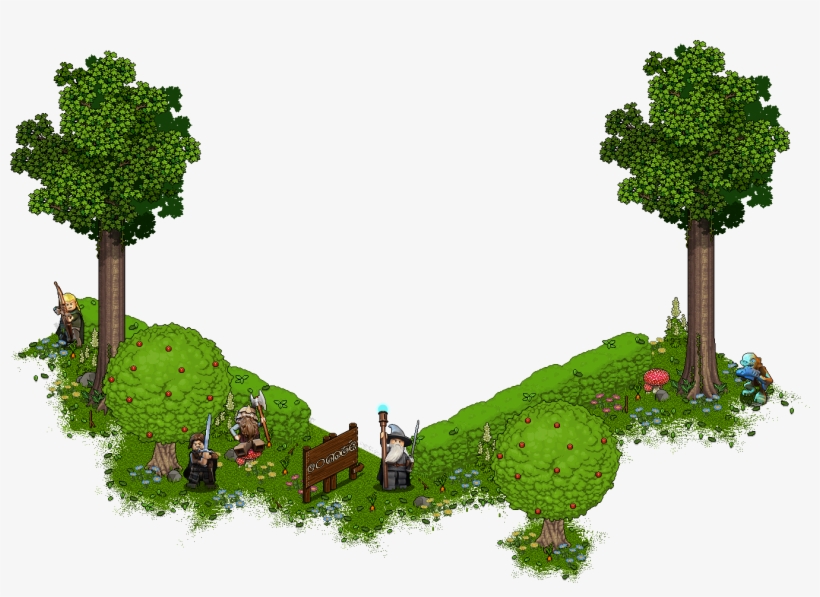 Lord Of The Rings Campaign News And Room Images - Habbo Lord Of The Rings, transparent png