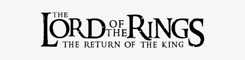 Lord Of The Rings Logo Png, transparent png