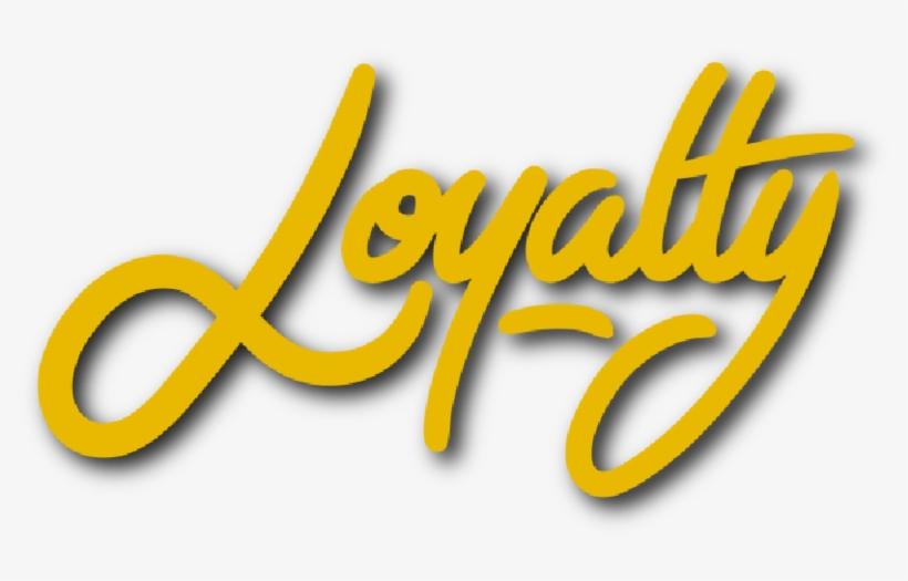 Gold Loyalty Signature Sticker - Gold, transparent png