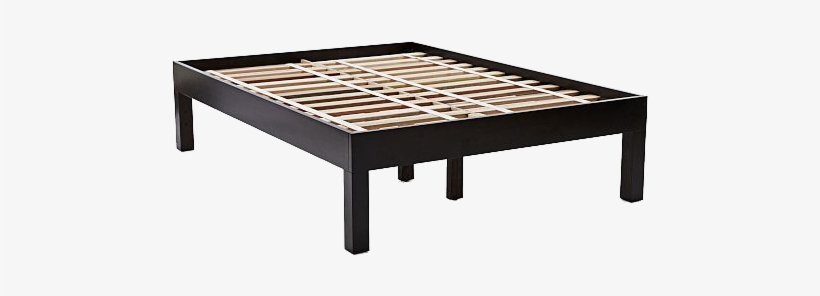 Box Frame Bed Designs West Elm Modern - Wood Bed Frame No Box Spring, transparent png