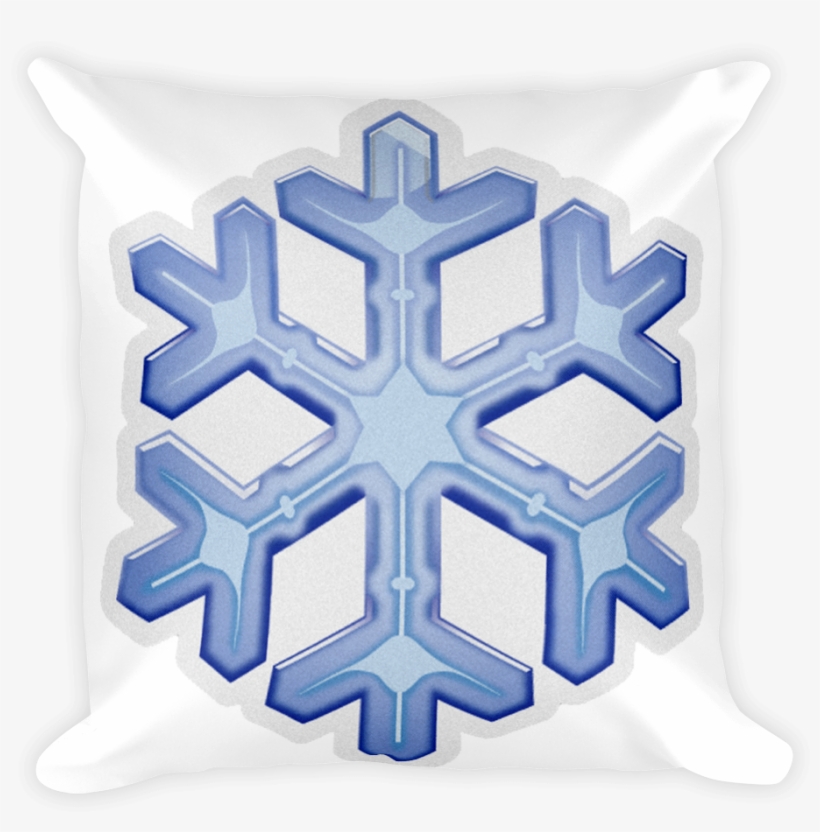Emoji Pillow - Snowflake - ❄ Emoji Png, transparent png