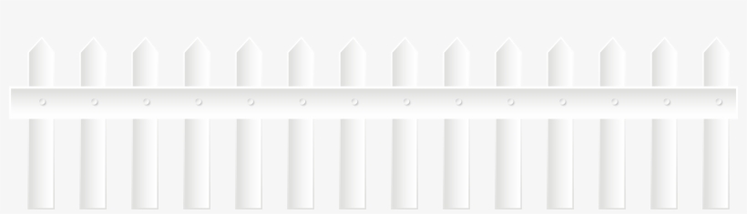 Fence White Png Clip Art - Fence White Png, transparent png