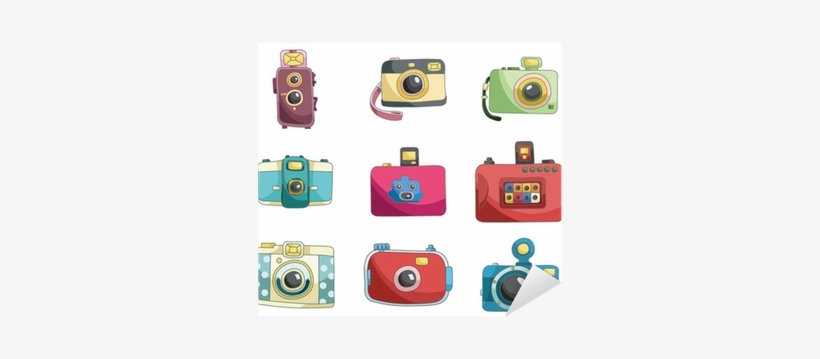 Cartoon Camera, transparent png