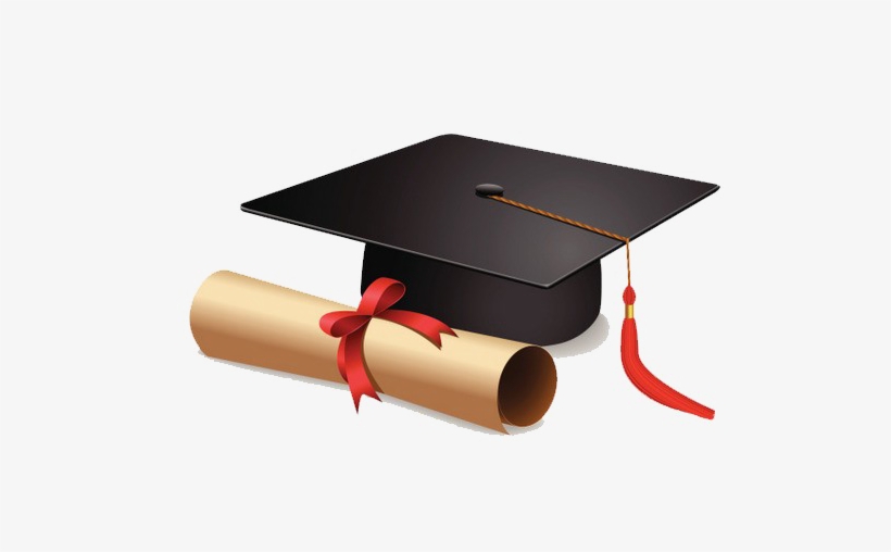 Academic Hat Png Picture - Gorro Y Diploma De Graduacion, transparent png