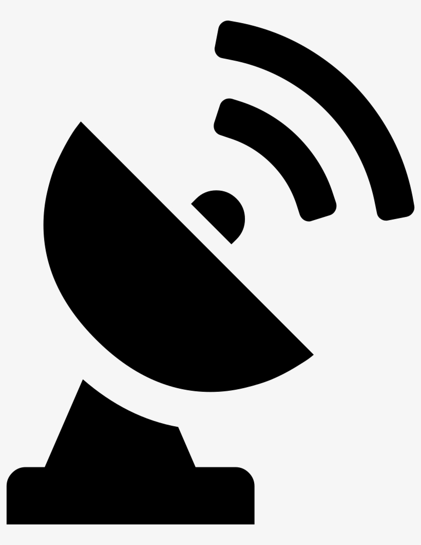 Satellite Dish - - Satellite Dish Icon Png, transparent png