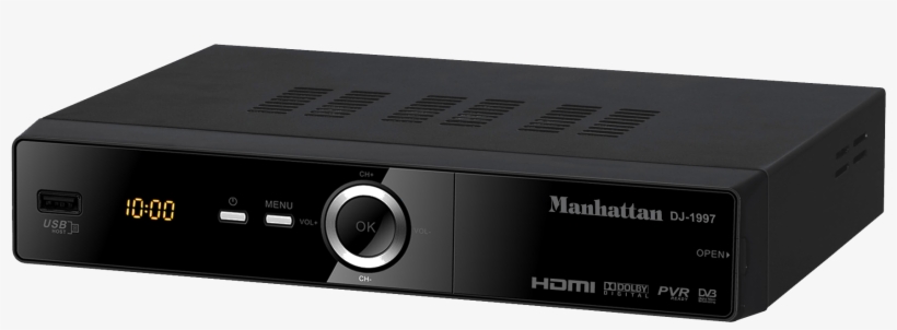 Manhattan Dj 1997 Fta/ip Mpeg 4 Satellite Receiver - Hd Fta Satellite Receiver Manhattan Dj-1997 Mpeg-4, transparent png