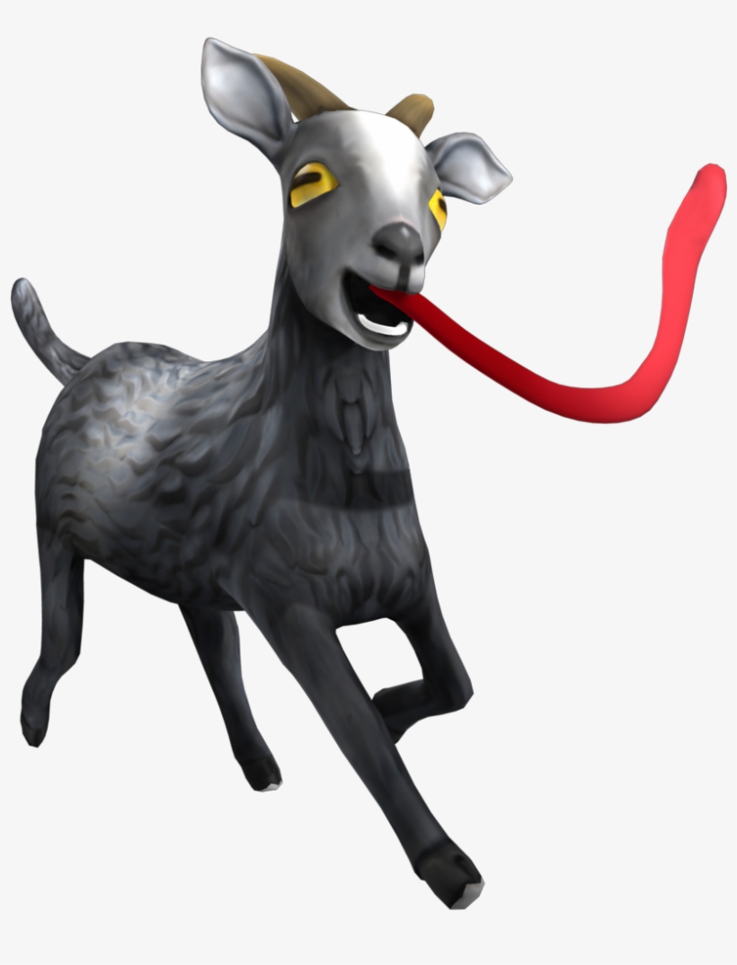 240 × 240 Pixels - Goat Simulator Goat Png, transparent png
