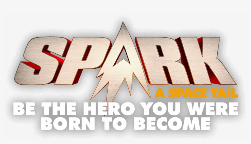 #sparkmovie - Spark A Space Tail Movie Logo, transparent png