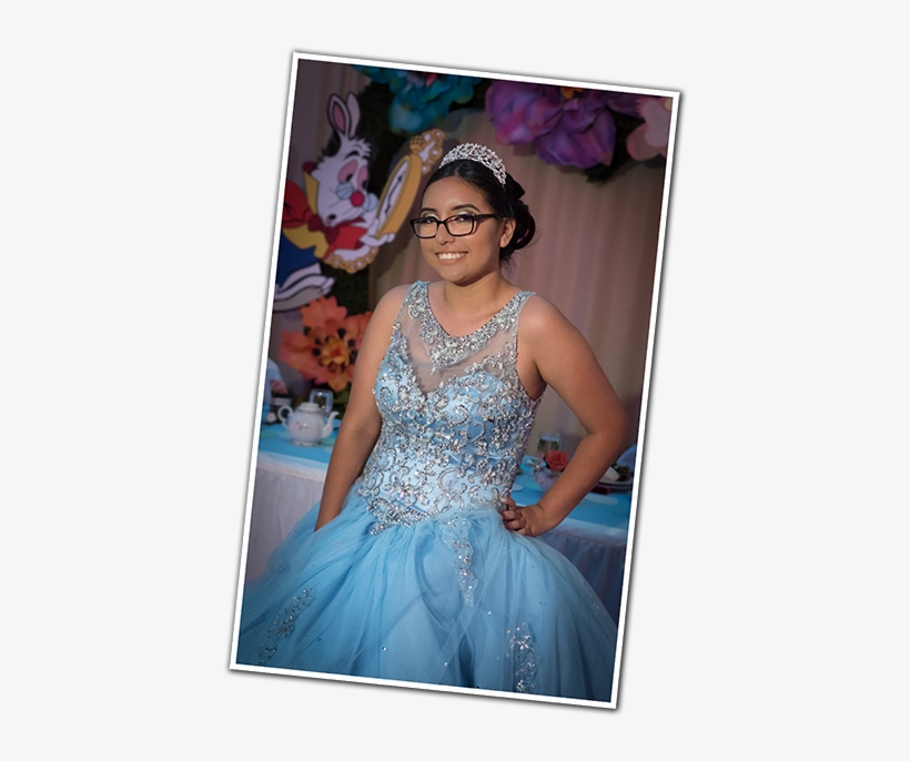 Amalia's Quinceañera - Gown, transparent png