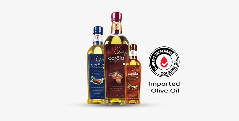 Cardia Olive Oil - Cardia Life Blended Cooking Oil, transparent png