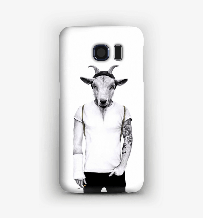 Hipster Goat Case Galaxy S6 - Hipster Goat, transparent png