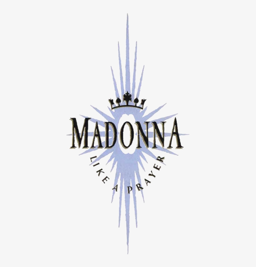 Madonna Like A Prayer Logo - Margo Chase Design Group, transparent png