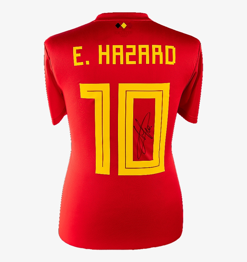 Maillot Domicile Belgique Coupe Du Monde De La Fifa - Eden Hazard Shirt Belgium, transparent png