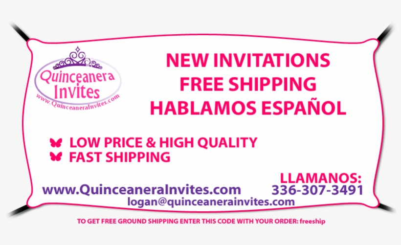 Quinceanera Invitations By Quinceanerainvites - Design, transparent png