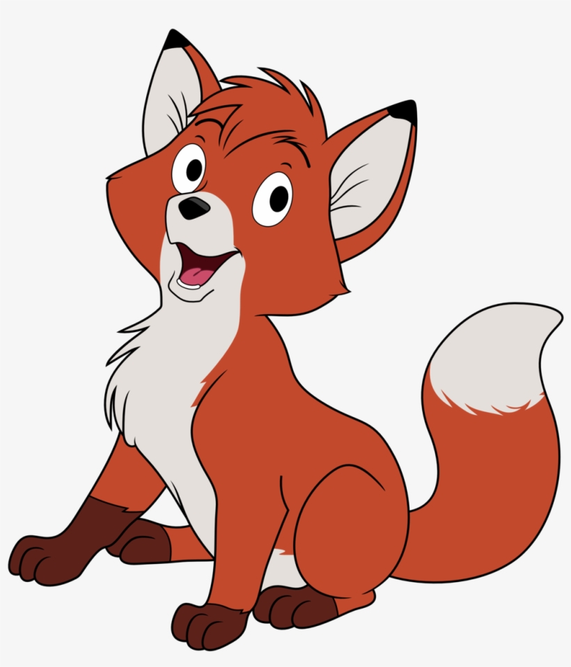 Red Fox Clipart Carton - Fox From Fox And The Hound, transparent png
