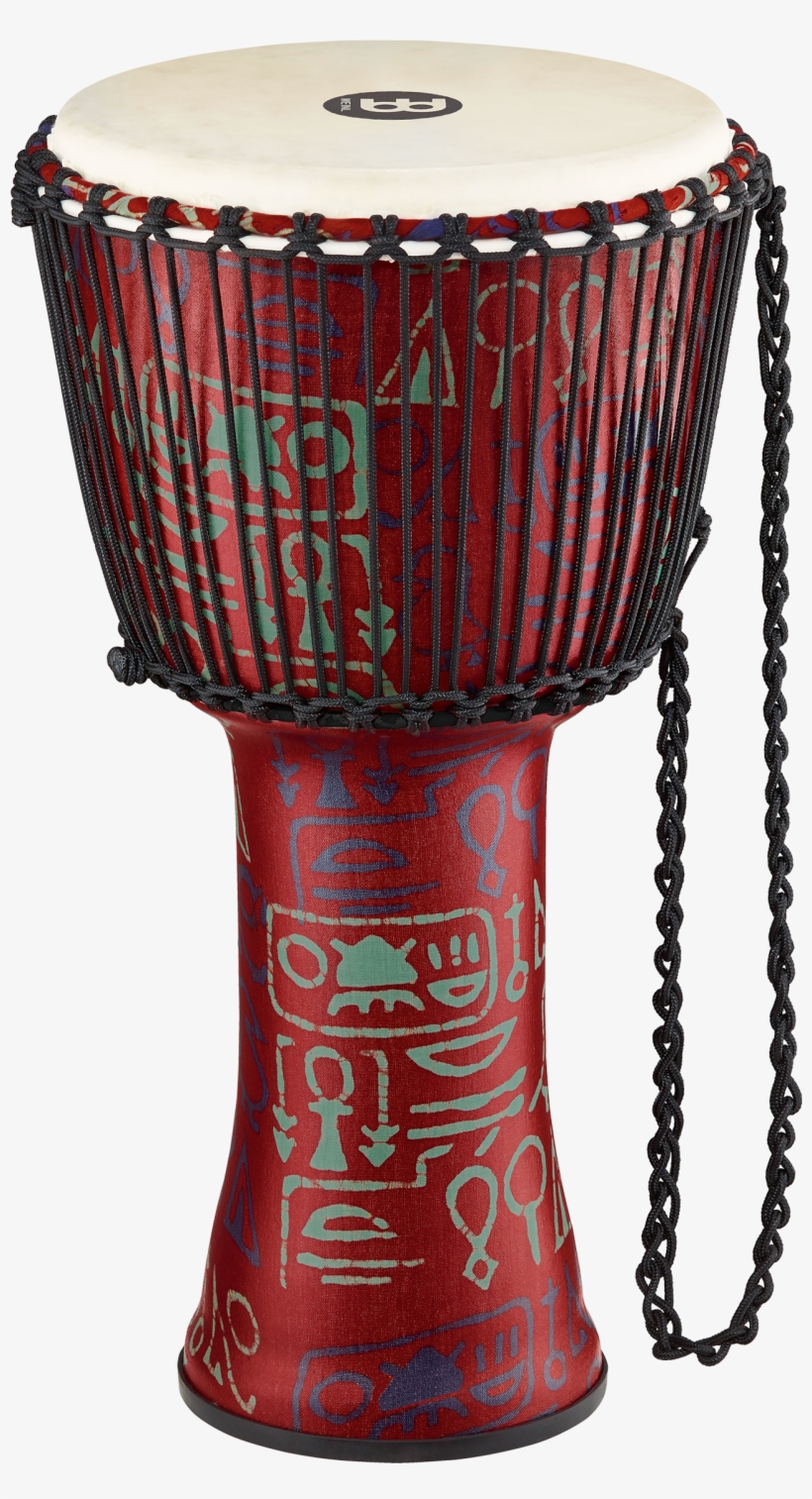 Rope Tuned Travel Series Djembe, Goat Head - Meinl Rope Tuned Djembe With Synthetic Shell, transparent png