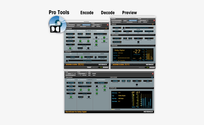 Soundcode For Dolby Digital 2 - Neyrinck Soundcode For Dolby Digital 2 Plug-in Suite, transparent png