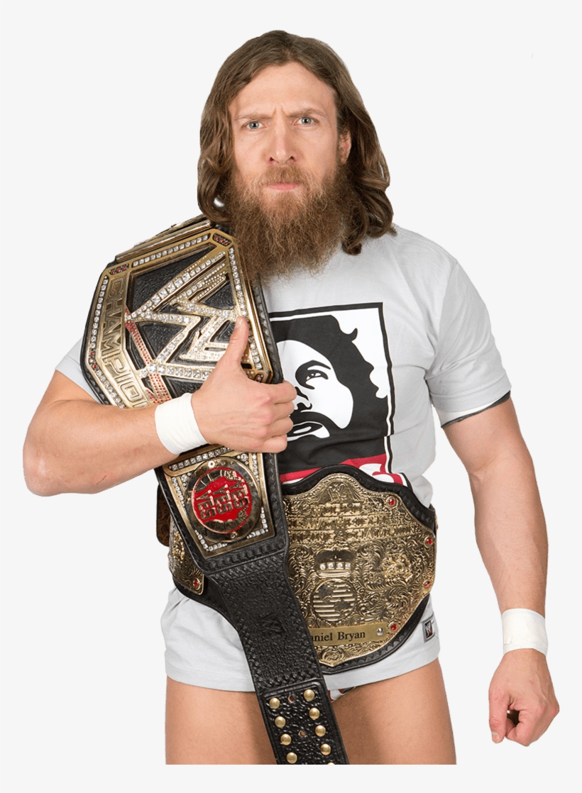 Daniel Bryan With Belt - Wwe Daniel Bryan 2018, transparent png