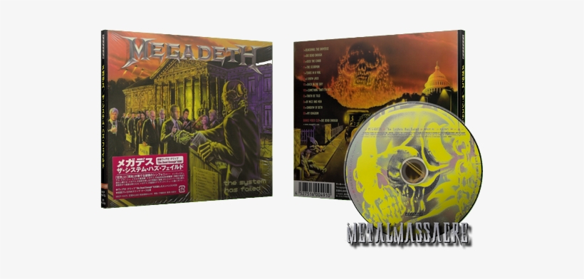 Megadeth Album - Megadeth - The System Has Failed [vinyl], transparent png