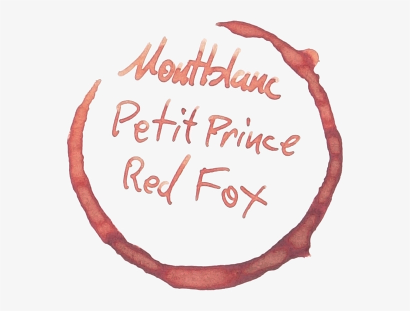 Montblanc Petit Prince Red Fox - Montblanc Le Petit Prince Ink, transparent png