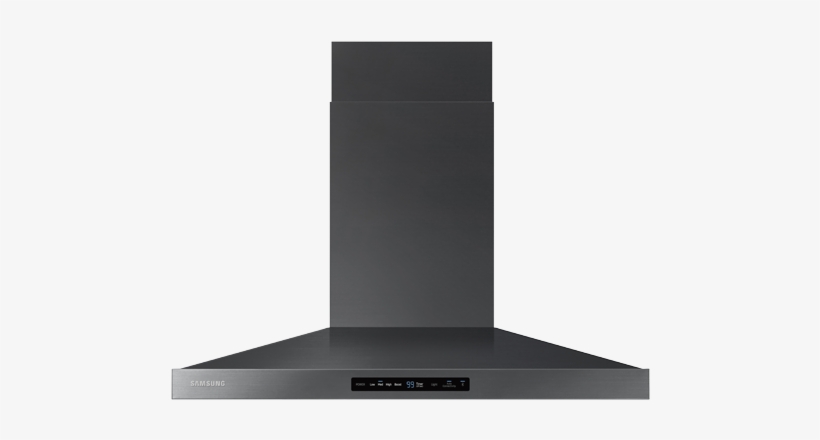 Image For Samsung Chimney Style Range Hood - Broan Vcs55030bsl Ventilation 30" Exterior Width Canada, transparent png