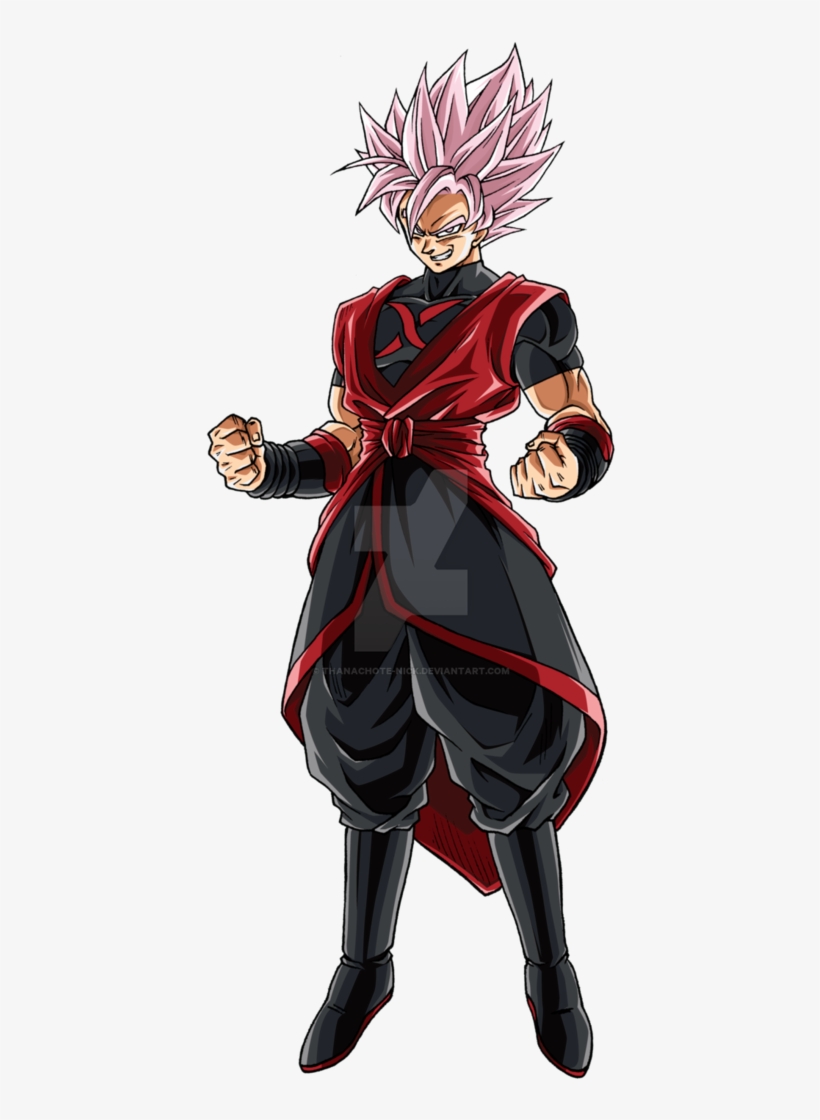 Fanartbadass Xeno Goku Black Artwork By Thanachote-nick - Goku Black Xeno Goku, transparent png
