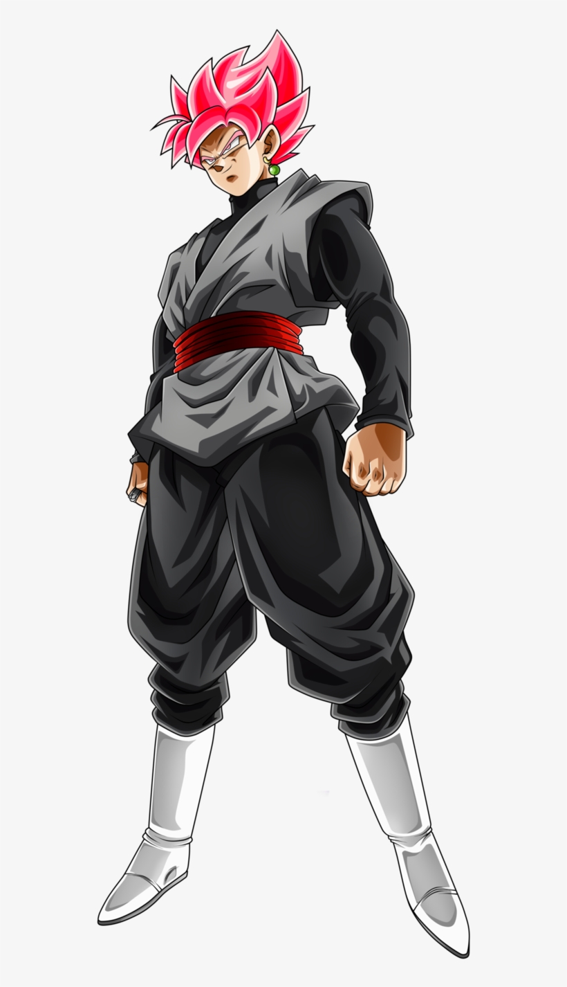 Goku Black Rose Png - Goku Black Ssj White, transparent png