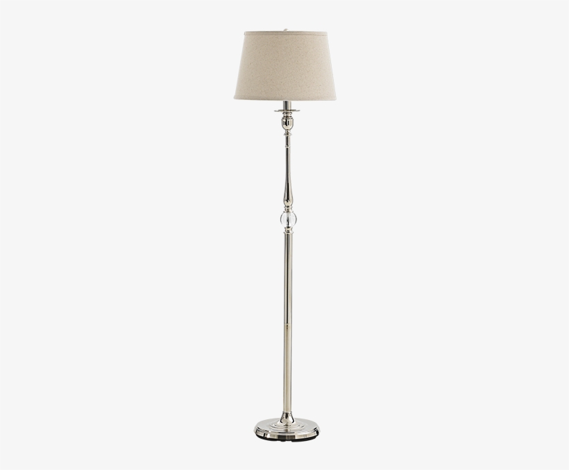 Image For Floor Lamp With Beige Shade - Stehlampe Messing Antik, transparent png
