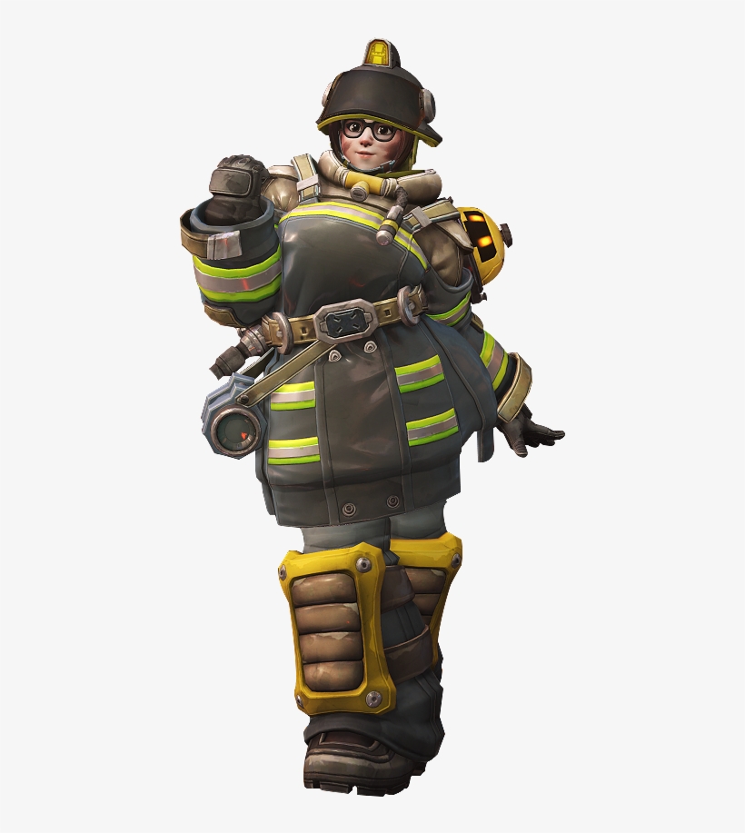 Firefighter Mei Png - Mei Png Overwatch, transparent png