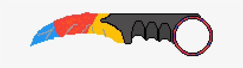 Go Marble Fade Karambit - Orange, transparent png