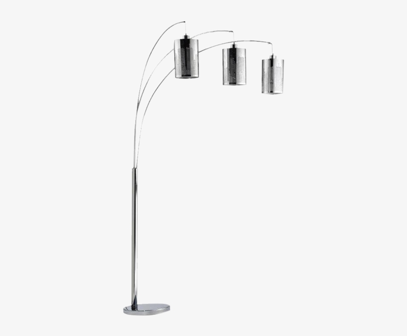 Image For New York Chromed Metal Floor Lamp From Brault - Tap, transparent png