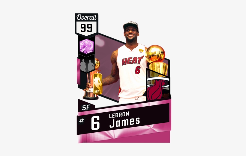 Lebron James Finals Cards - Pink Diamond Kevin Love, transparent png