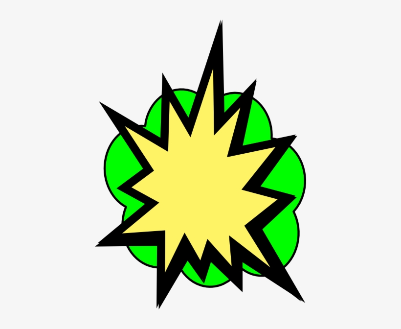 Small - Comic Pow Pow Png, transparent png