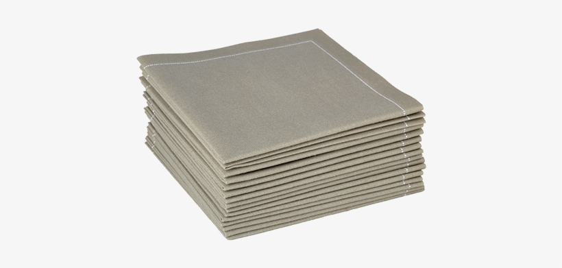 Cocktail Napkin Beige Prefolded 10 X 10 Cm - Construction Paper, transparent png