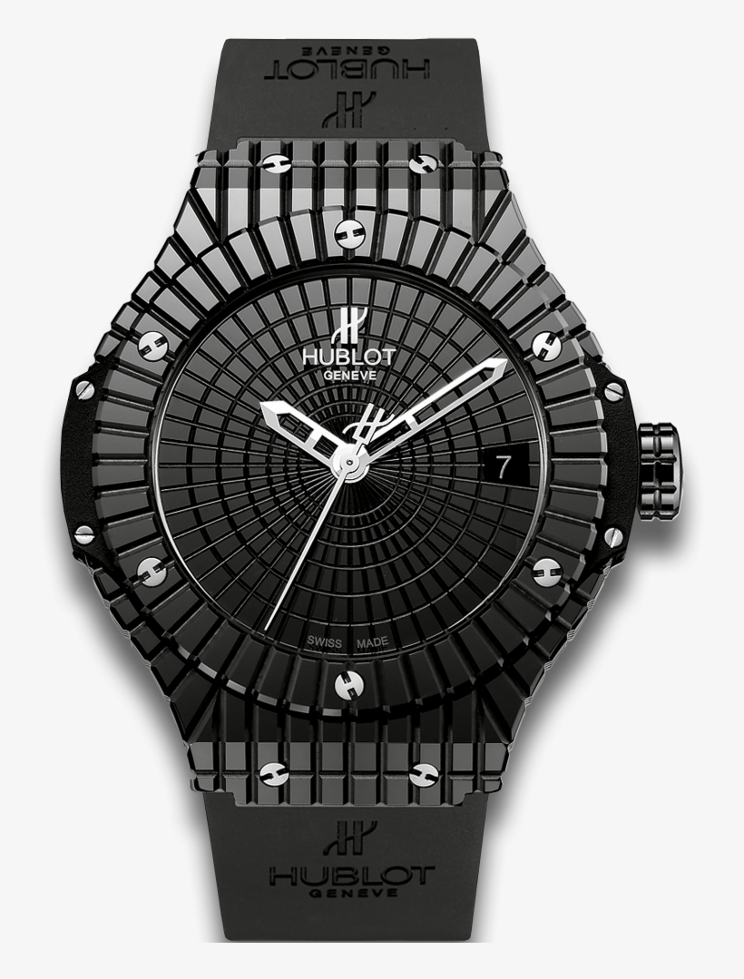 Big Bang Caviar Black - Hublot Big Bang 41mm Caviar 346.cx.1800.rx, transparent png