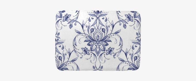 Paisley Seamless Pattern, Watercolor Decorative Motif - Gülbahce: Her Yas Icin Boyama, Desen Ve Tezhip Tamamlama, transparent png