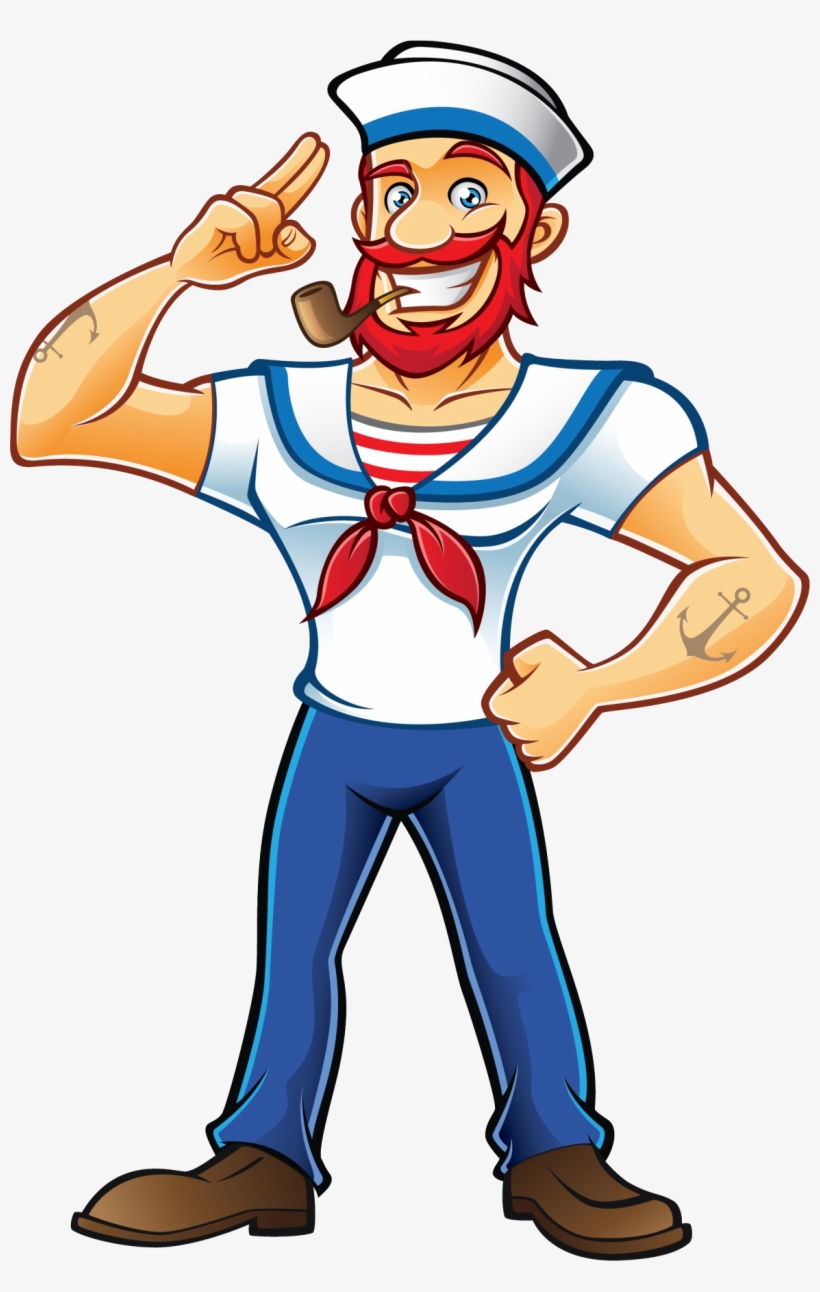 Clipart Resolution 1168*1784 - Cartoon Sailor, transparent png