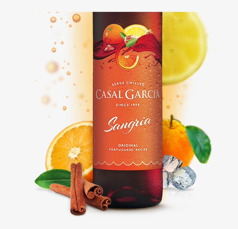 Sangria - Aveleda Casal Garcia Sangria Red, transparent png
