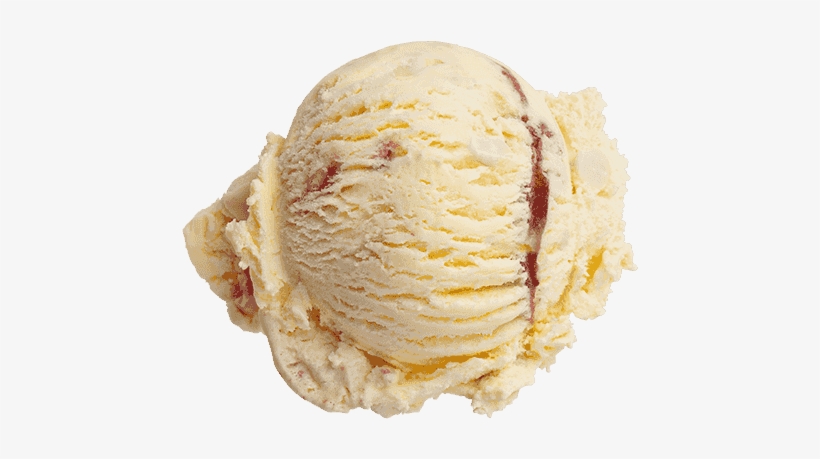 Kāpiti White Chocolate & Raspberry Ice Cream - White Ice Cream Png, transparent png