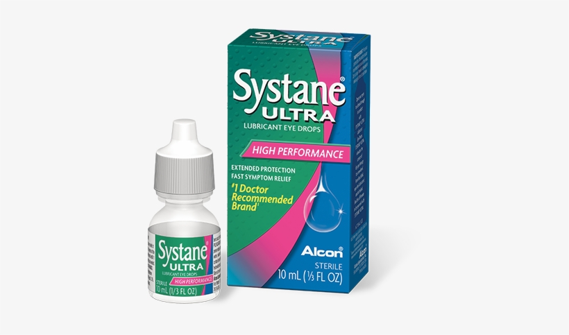Systane® Ultra Lubricant Eye Drops - Systane Ultra, transparent png
