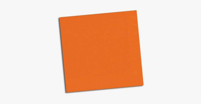 Orange Party Napkins K50 - Party, transparent png