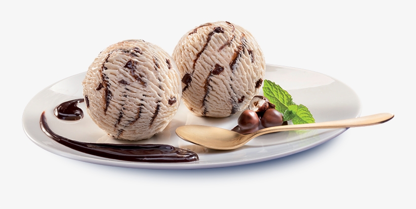 Chocolate Hazelnut - Hazelnut Ice Cream Png, transparent png