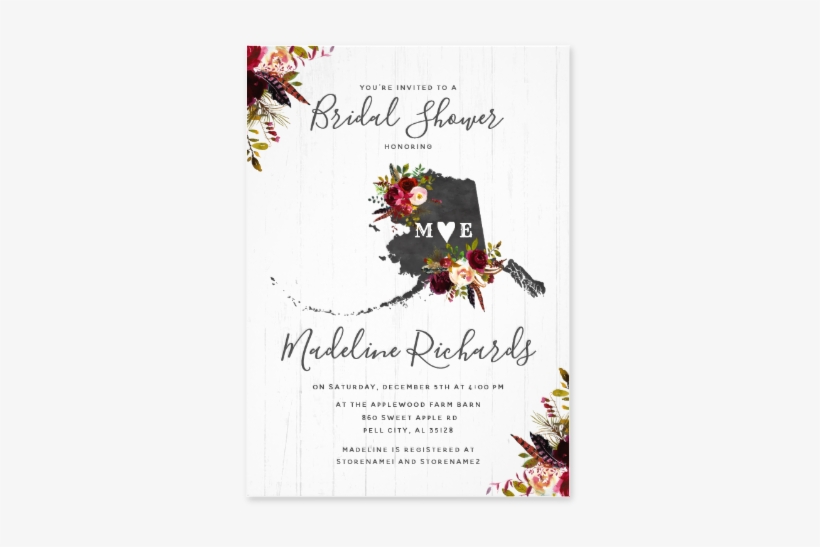 #alaska State Destination Rustic Country Chic #wedding - Alaska Map, transparent png
