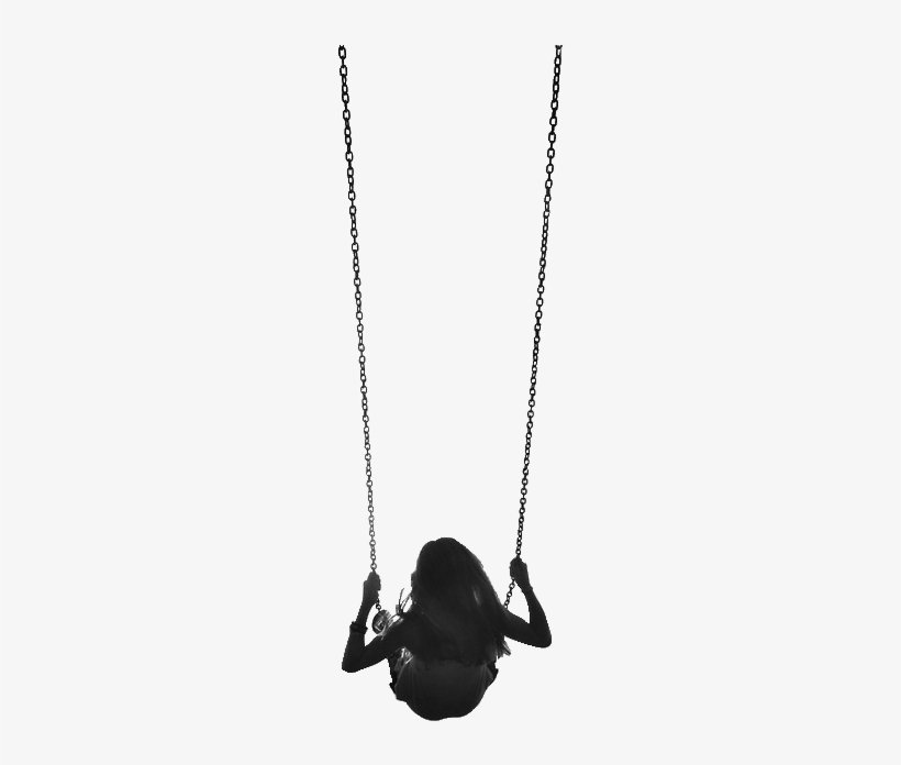 Girl On A Swing Png, transparent png