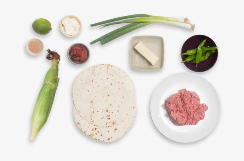 Mexican Beef Quesadillas With Creamy Corn & Shishito - Quesadilla, transparent png